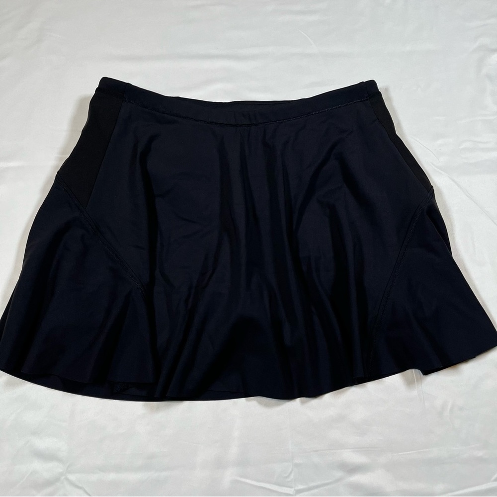 Athleta Match Point Skort Womens Medium Black Tennis Golf XS